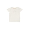 Ecru t-shirt 'Happy' - Cottonwood whitecap gray - maat 62 (Geboortelijst Frie L.)